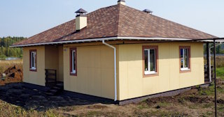 Одноэтажный дом из панелей под ключ в Чистополе - Строй-Чст от 133614 рублей